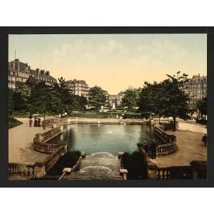   The Square and the Place DArcy, Dijon, France,c1895