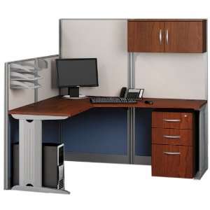   Furniture Office In An Hour™ L Workstation w/Panels