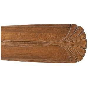   Carlo MC5B185 52 Inch Carved Wood Blades, Chestnut