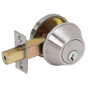 Tell Manufacturing 5191085 Single Cylinder Commercial Deadbolt Lock 