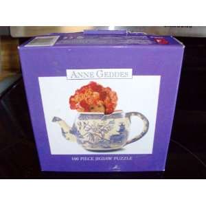  Anne Geddes 100 piece baby in teapot puzzle Toys & Games