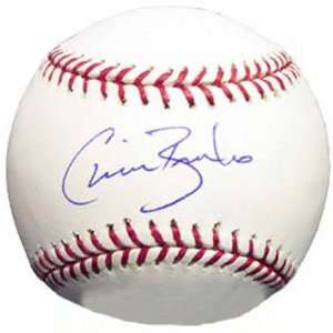 Chris Burke Autographed Baseball 