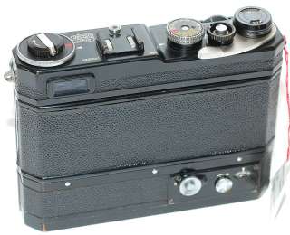 Nikon SP black paint + Motor S36 camera No. 6 of total production 