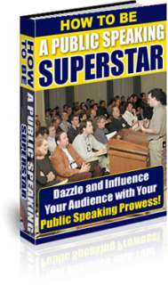   By Having Supreme Confidence And Masterful Public Speaking Skills