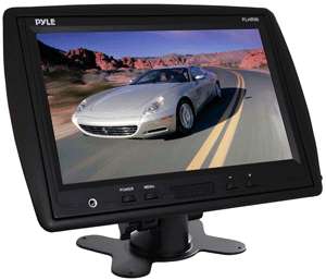 PYLE PLHR96 9 Inch TFT LCD Headrest Monitor with Stand (Black)