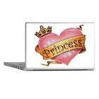 Artsmith Inc Laptop Notebook 7 Skin Cover Princess Crowned Pink Heart