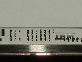 LAPTOP LCD SCREEN IBM 82H5226 82H8486 82H5240 760EL 12  