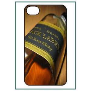 Johnny Walker iPhone 4 iPhone4 Black Designer Hard Case Cover 