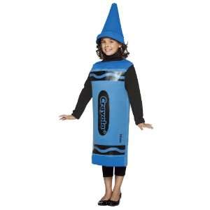Lets Party By Rasta Imposta Blue Crayola Crayon Child Costume / Blue 
