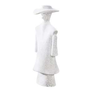  Kosta Boda Catwalk Sculpture Poncho White   6.12