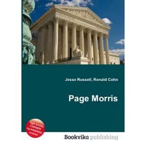  Page Morris Ronald Cohn Jesse Russell Books