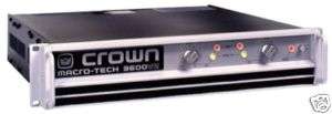 Crown MA 3600VZ Macro Tech Series Power Amplifier  