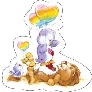  Care Bears Lion and Penguin Postcard Toys & Games