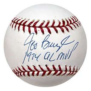  Jeff Burroughs 1974 AL MVP Autographed / Signed Baseball 