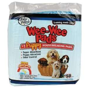  Four Paws Puppy Wee Wee Pads (50 pack)
