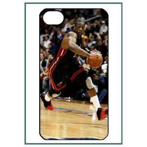 Dwyane D Wade Miami Heat NBA iPhone 4 iPhone4 Black Designer Hard Case 