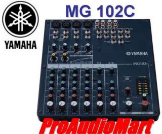 Yamaha MG102C 10 channel Compact Mixing Console New  