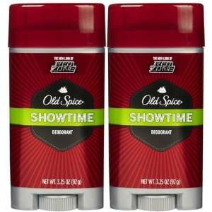 Old Spice Red Zone Deodorant Showtime 3.25 oz, 2 ct (Quantity of 2)