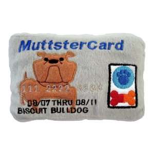 Muttstercard Plush Dog Toy 