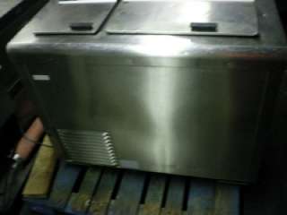 Stainless Steel Reach in Ice Cream Cooler Freezer  