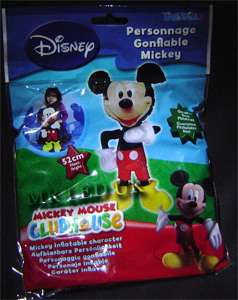 The inflatable Disney Mickey Mouse measures 52cm / 20.5 tall