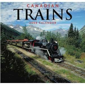  Canadian Trains 2008 Wall Calendar