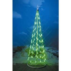  String Light Christmas Cone Tree in Green