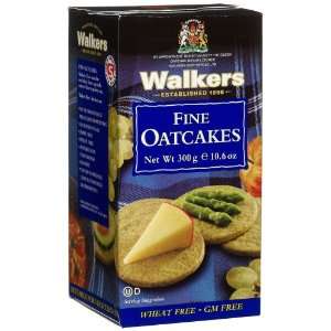 Walkers Shortbread Oatcakes, Fine (no Sugar), 10.5 Ounce Unit