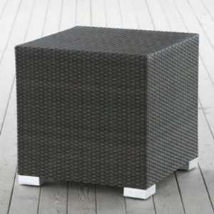    033 10 King Collection All Weather Wicker Side Table