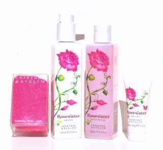 Crabtree & Evelyn ROSEWATER HATBOX Gift Set  
