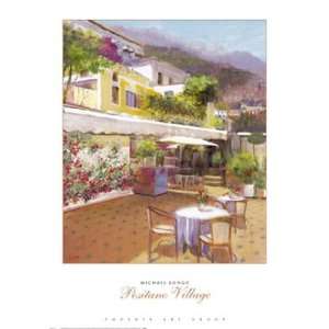  Positano Village by Michael Longo 27x38