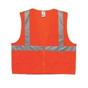  Vest With Insect Shield,4xl/5xl,orange   ERGODYNE