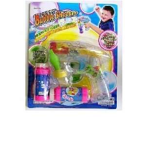LED Flashing Bubble Gun with 2 bottles of bubbles  Toys & Games 