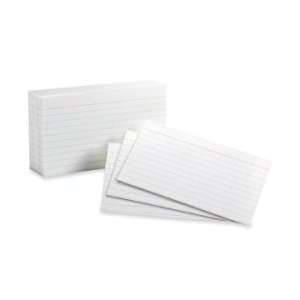   Esselte Top Quality Ruled Index Card   White   ESS31
