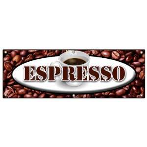   Outdoor Vinyl Banner coffee shop cafe beans sign signs Everything