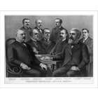 Library Images Historic Print (L) President Cleveland and his cabinet 