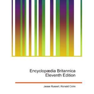 EncyclopÃ¦dia Britannica Eleventh Edition Ronald Cohn 