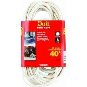  Do it Extension Cord, 40 16/3 WHITE EXT CORD