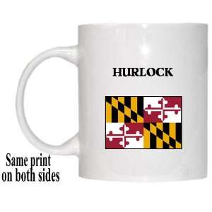    US State Flag   HURLOCK, Maryland (MD) Mug 
