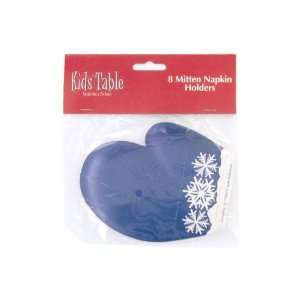    Holiday Fun 8 Count Mitten Napkin Holders Case Pack 48 Automotive