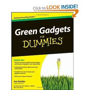  Green Gadgets For Dummies [Paperback] Joe Hutsko Books