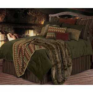   Ridge Rustic Luxury Comforter Set   Super King