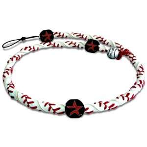  MLB Houston Astros Classic Frozen Rope Baseball Bracelet 