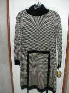 An Original Milly of New York Black White Dress Size 8  