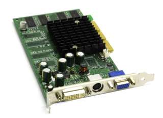   GeForce FX 5200 128MB DDR AGP 4x/8x VGA/DVI/S Video Graphics Card PC