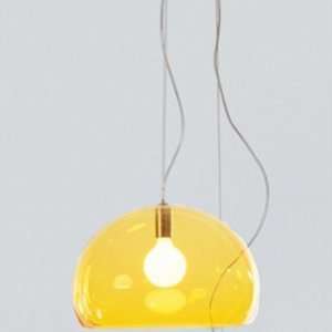  Kartell FL/Y Suspension Lamp in Yellow