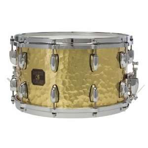  Gretsch 8 x 14 Hammered Polished Brass Snare Drum 