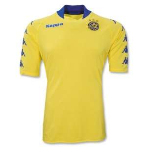  Maccabi Tel Aviv 09/10 Home Soccer Jersey (Yellow) Sports 