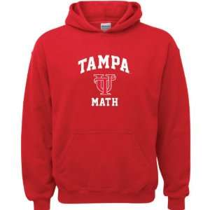  Tampa Spartans Red Youth Math Arch Hooded Sweatshirt 
