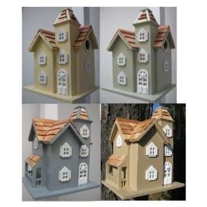   Goldenrod Little Manor Birdhouse Set Sold in packs of 8